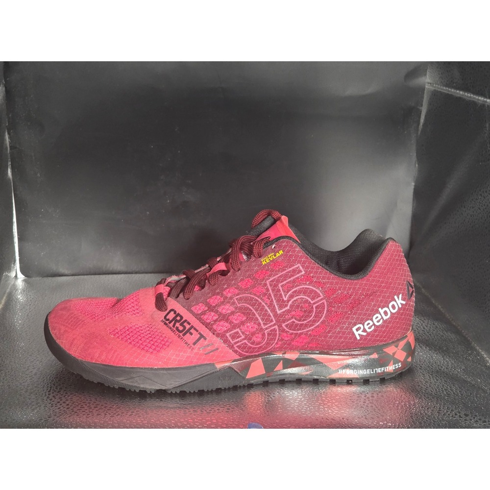 Reebok CrossFit Nano 5.0 Kevlar Training Shoes Womens 9.5 Red V72420 Sneaker 05